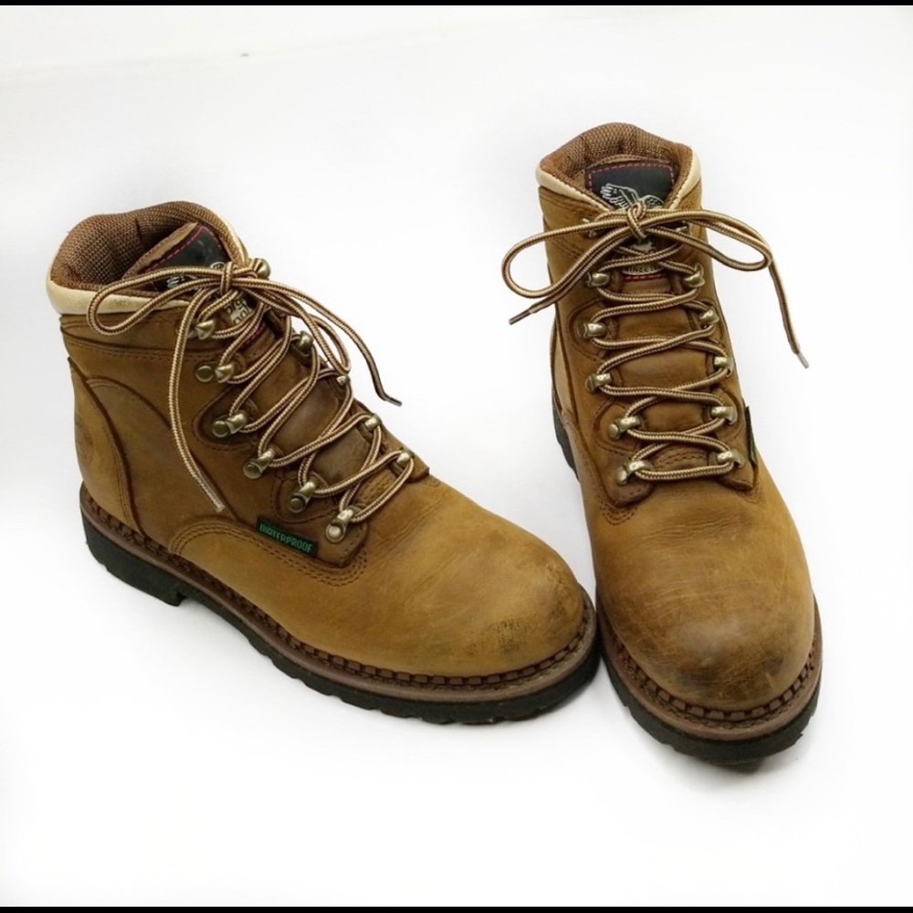 Georgia Boot Genuine Leather, Brown Hiking Boots